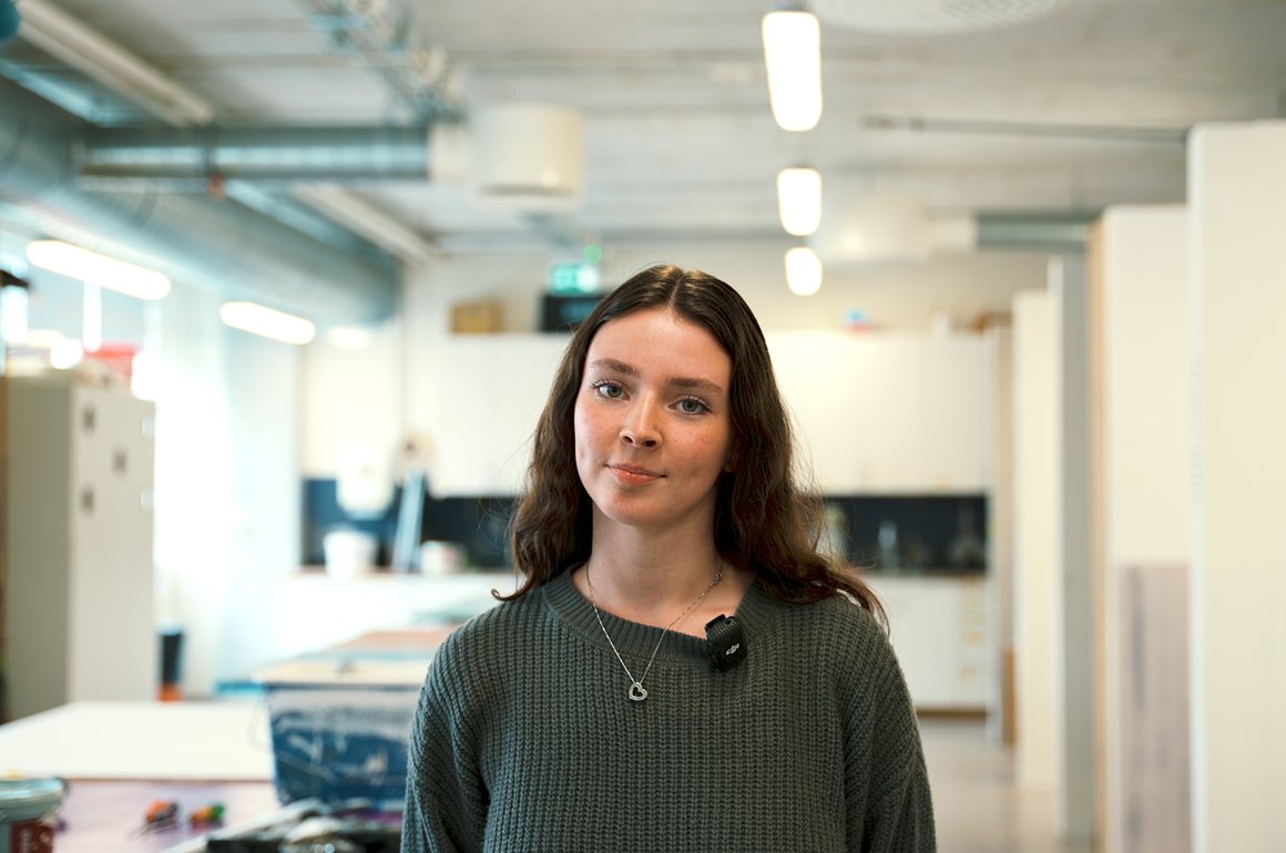 Hildur er fulltrúi Íslands á Norðurlandamóti í málaraiðn