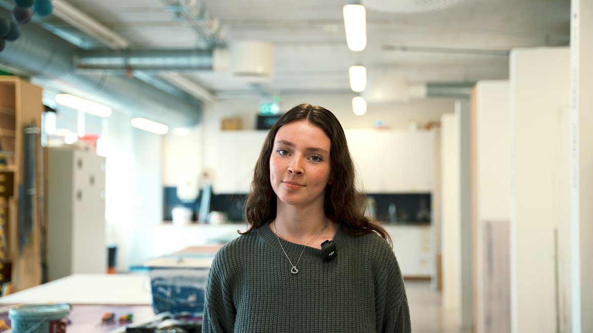 Hildur er fulltrúi Íslands á Norðurlandamóti í málaraiðn
