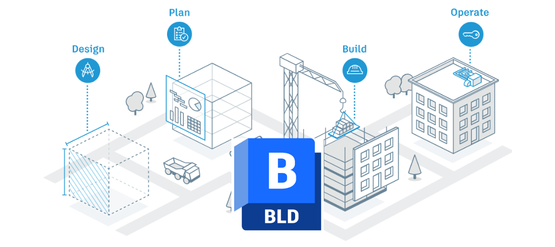 BIM skapalón - Autodesk Build fyrir verktaka, verkefnastjórnun og verkkaupa
