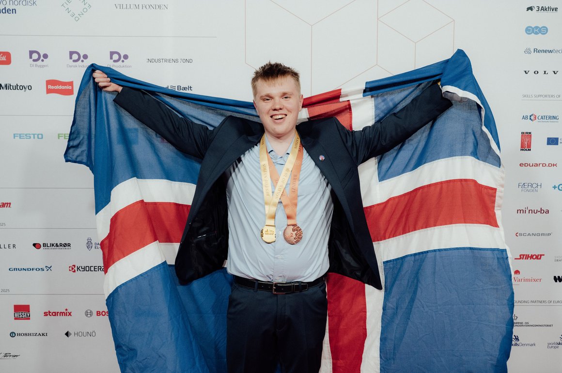 Ísland á verðlaunapalli á Evrópumótinu