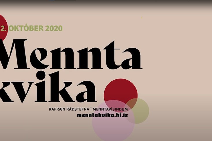 IÐAN kynnir VISKA verkefnið á Menntakviku HÍ