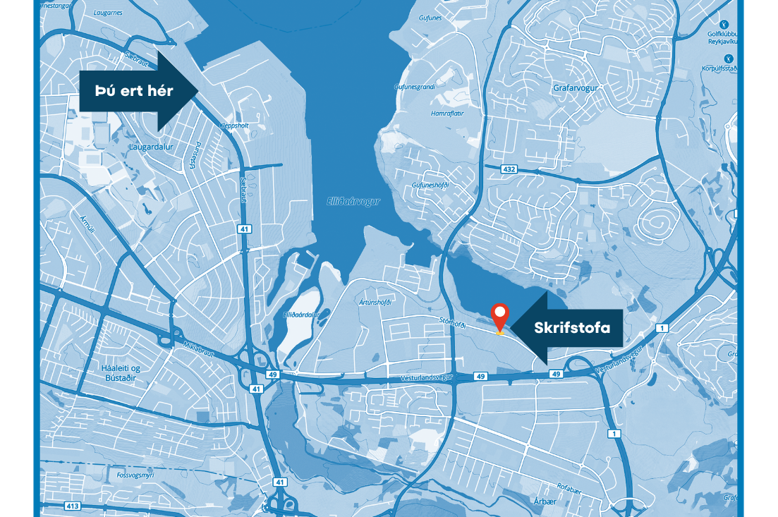 Skrifstofa Iðunnar flytur tímabundið/Office relocation notice