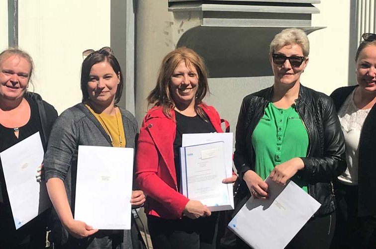 Átta þernur útskrifast úr VISKA verkefninu