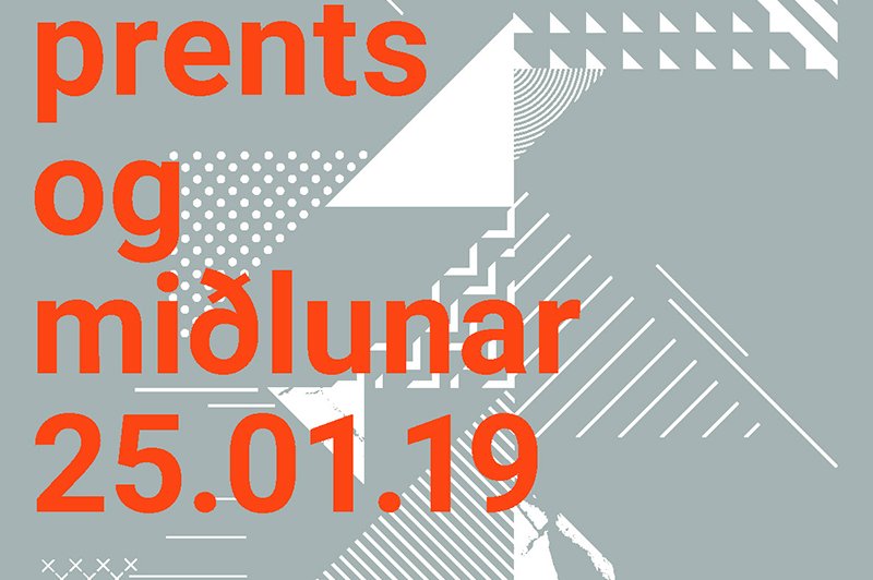 Dagur prents og miðlunar er 25. janúar