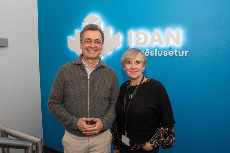 Luiz Lobo heimsótti Iðuna í janúar 2026