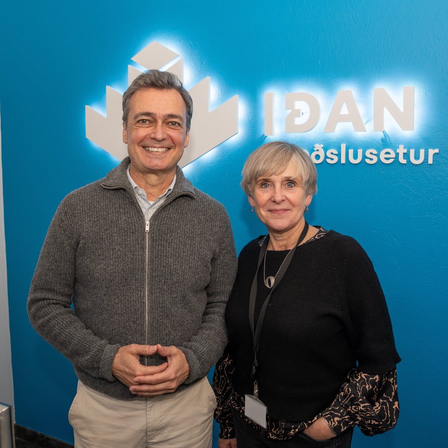 Luiz Lobo heimsótti Iðuna í janúar 2026